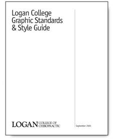 Logan College graphic standards cover
